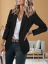Women's Casual Long Sleeve Blazer Jacke - Open Front Jacket with Pockets